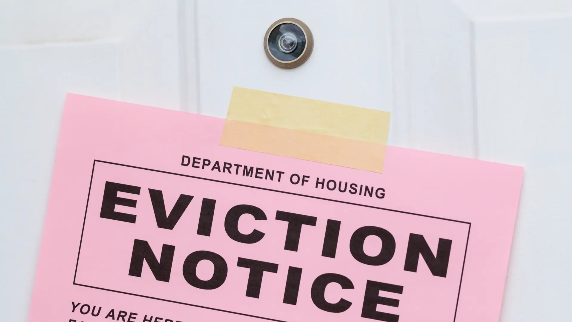 Eviction Banner